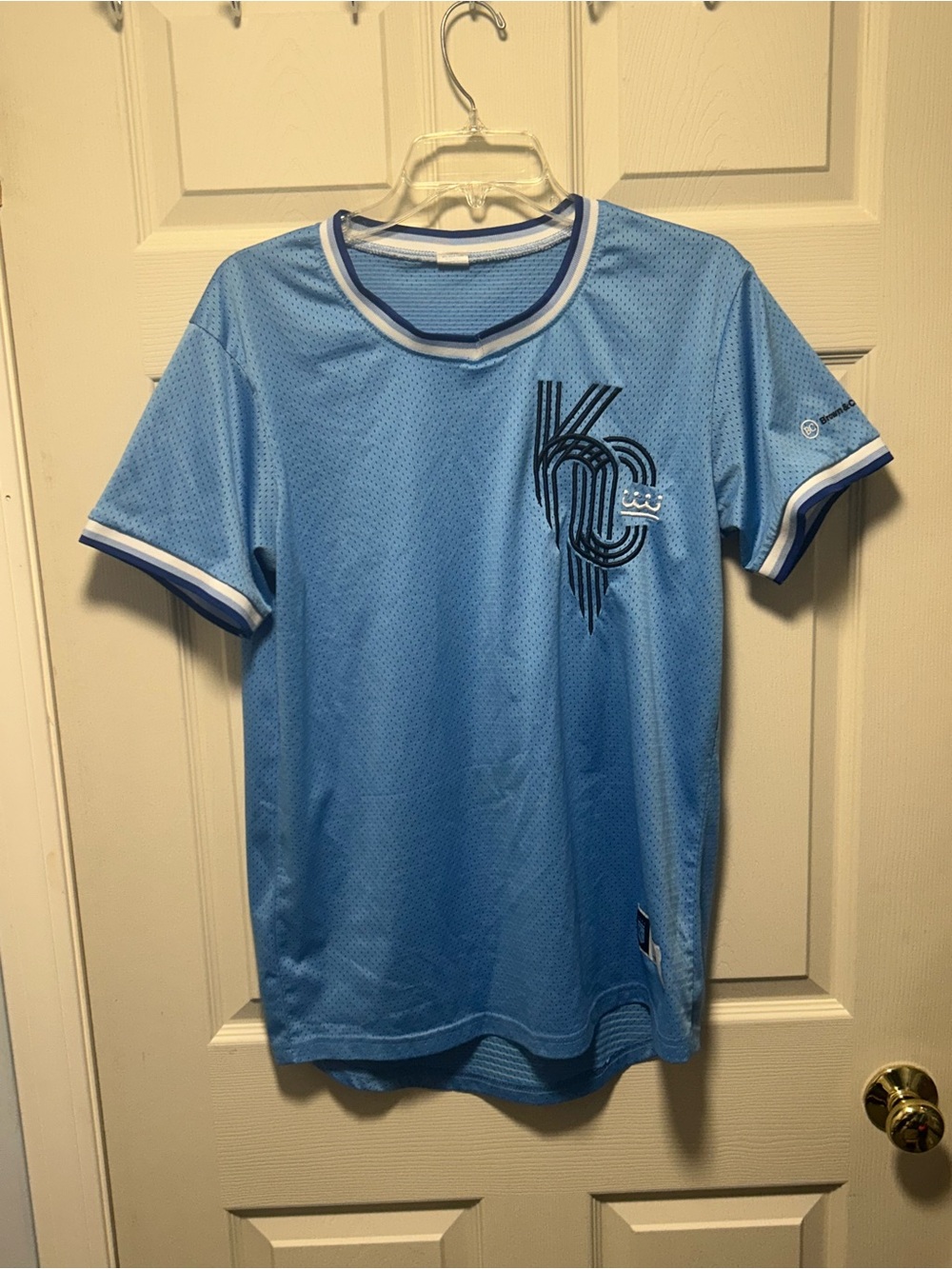 Kansas City Royals, Powder Blue, City Connect Jersey, Size Medium SGA 8/20/2024